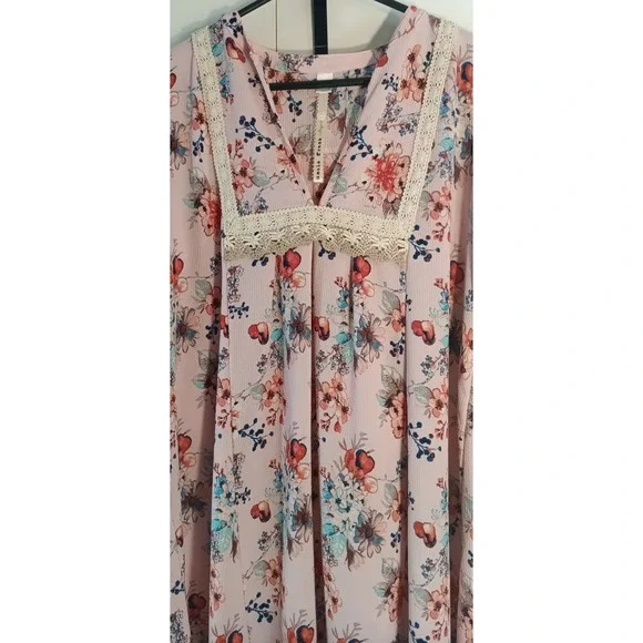 Uncle Frank ivy Jane Womens Dress NWT Small Pink Cottagecore Dollete Coquette - Picture 5 of 14